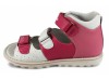 Детская ортопедическая обувь сандали 55-177 розовый/белый